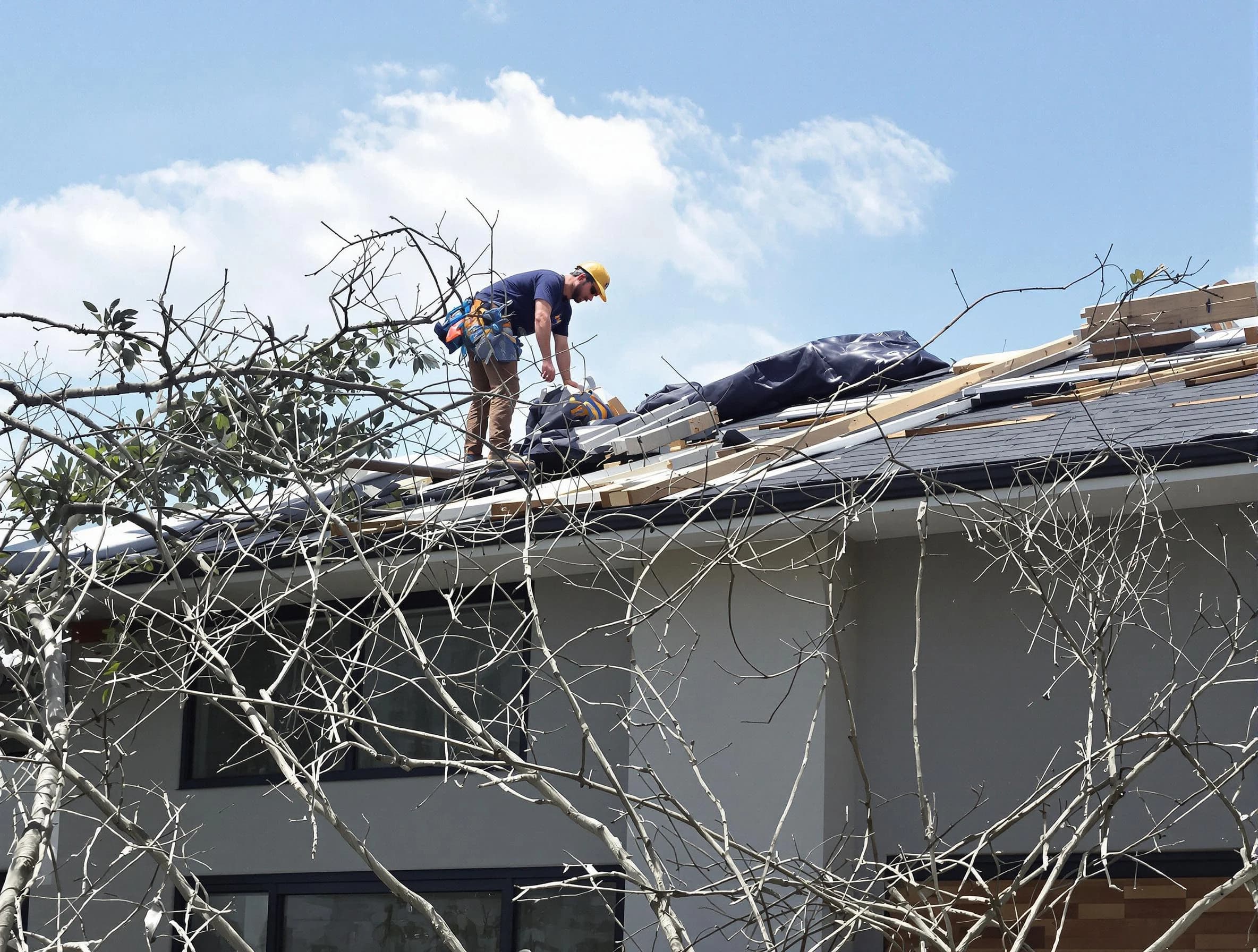 Emergency Roof Repair in Stow