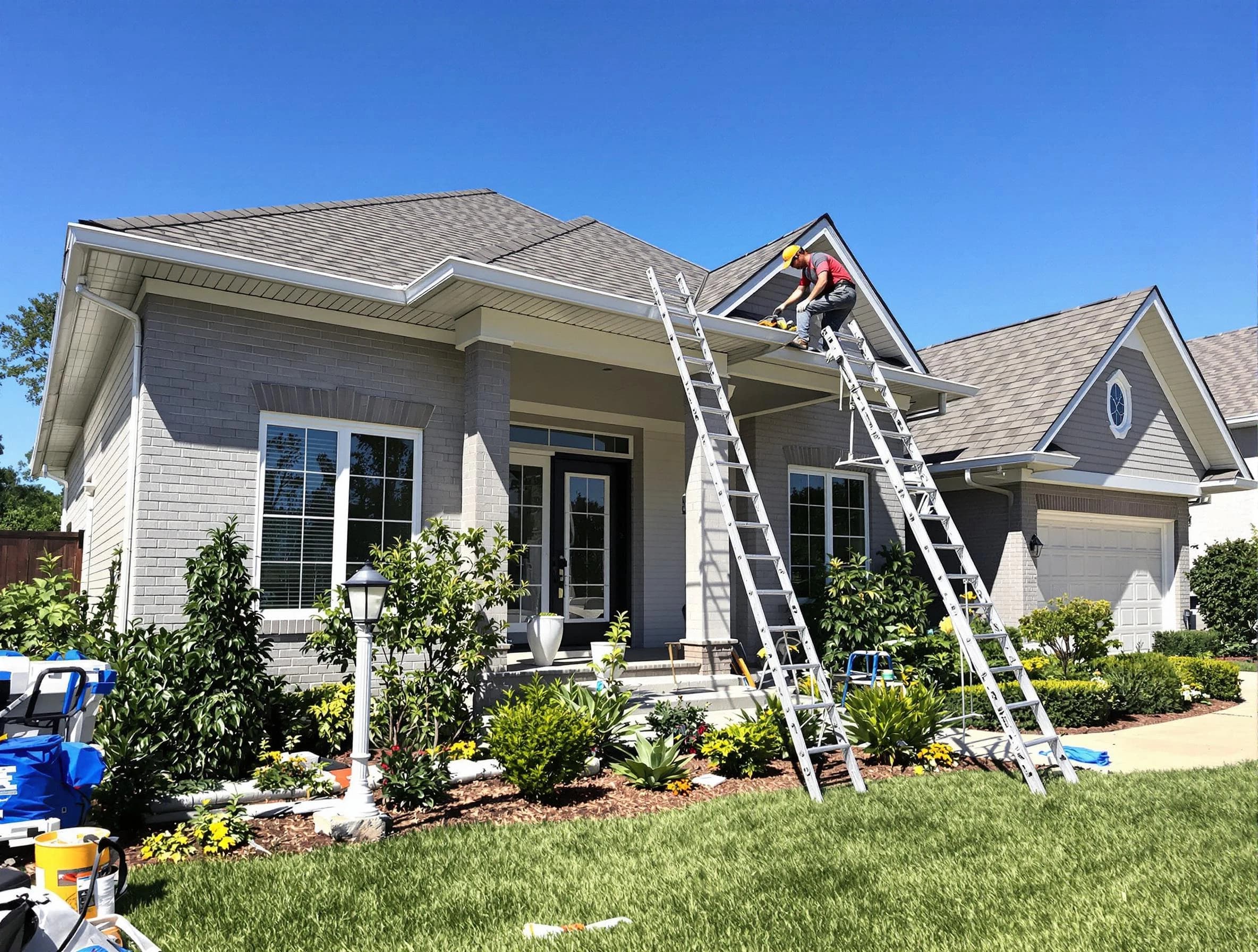 Gutter Replacement in Stow